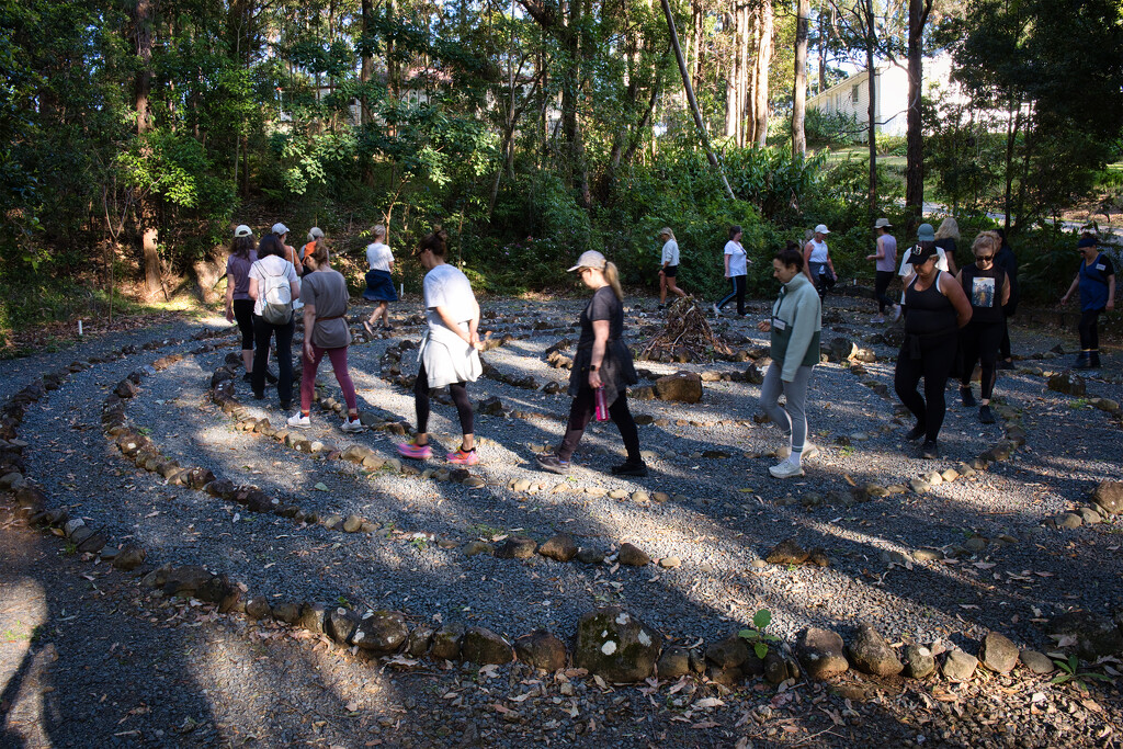 Walking the Labyrinth by dkbarnett