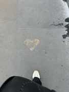 22nd Sep 2024 - Chalk heart 