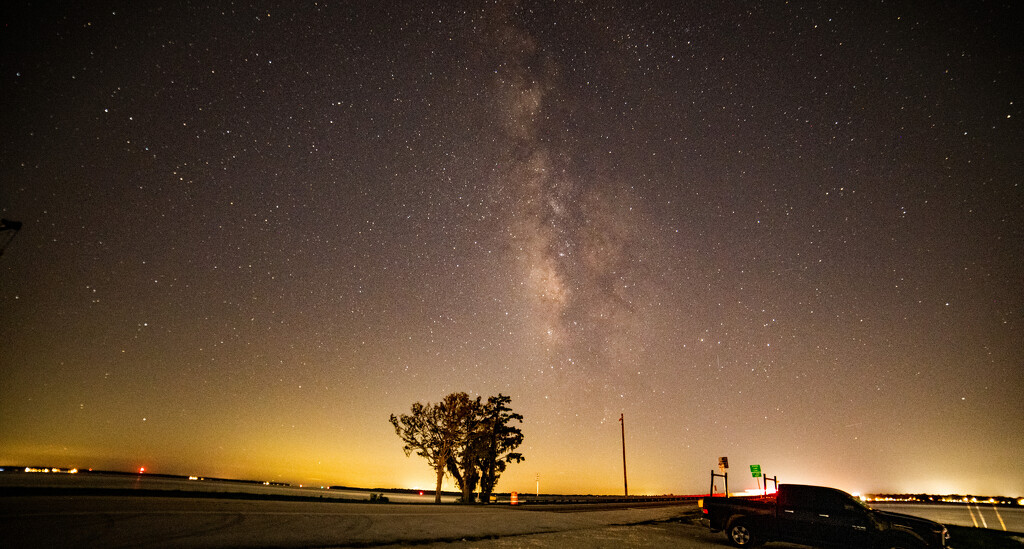 Milky Way on the Roadway! by rickster549