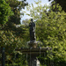 hidden fountain on the Champs Elysees