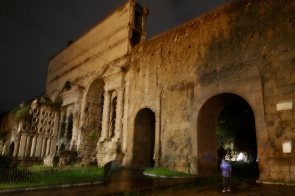 Nightfall at Porta Maggiore by vincent24