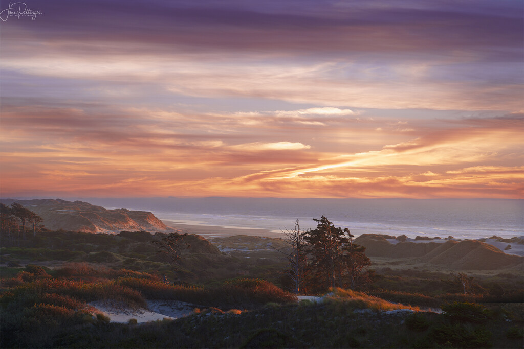 Sunset Over Baker Beach by jgpittenger