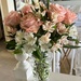 Flowers in Crystal Vase