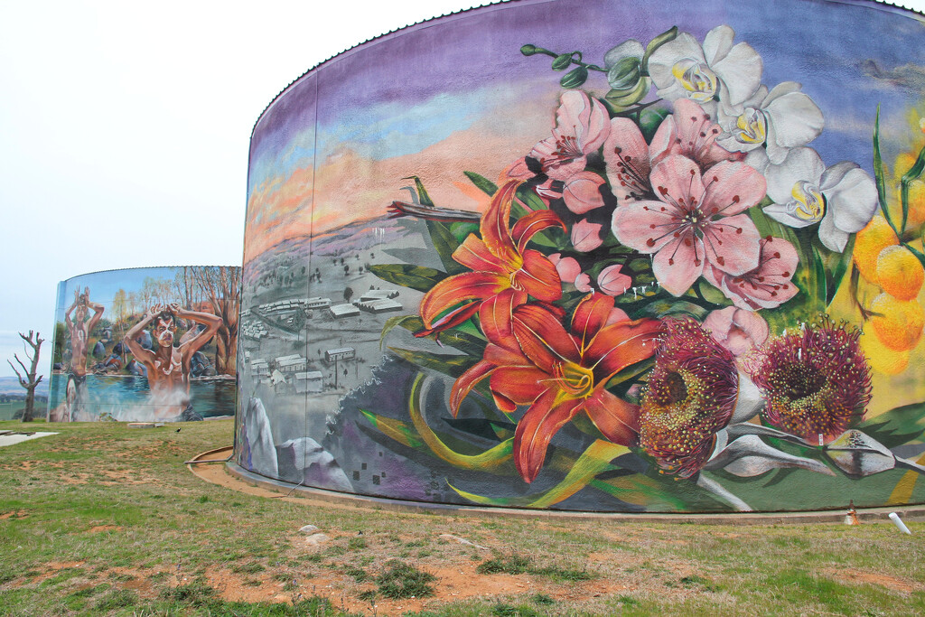 The 2 water towers by leggzy