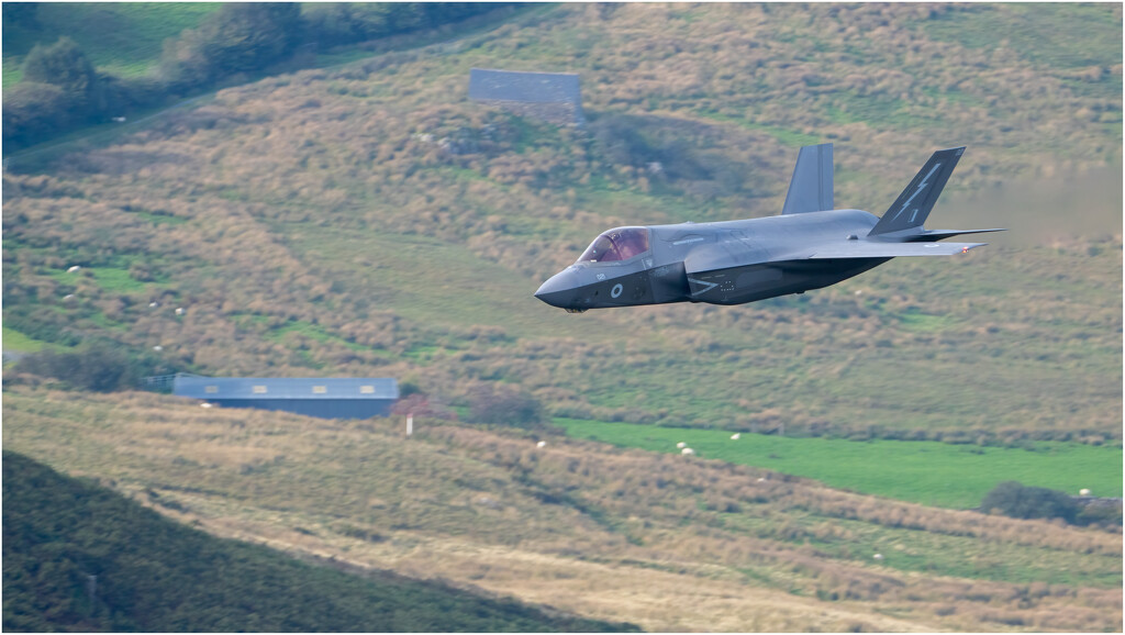 F35 through the Mach Loop by clifford