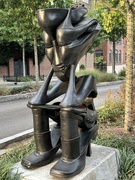 26th Sep 2024 - A sculpture inspired by women’s high heels