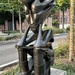 A sculpture inspired by women’s high heels