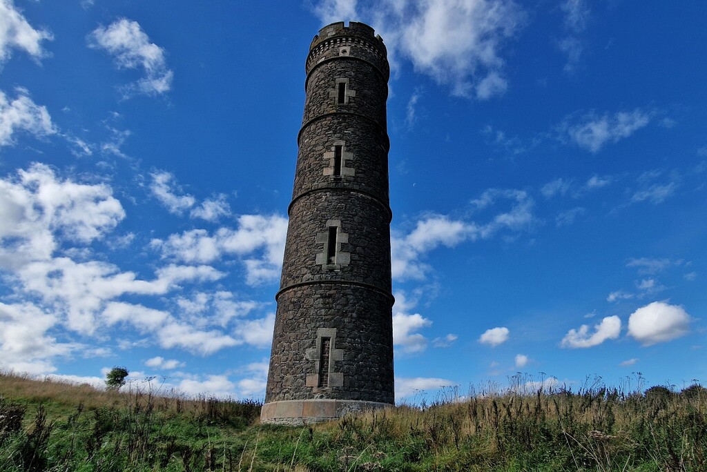 tower and sky by christophercox