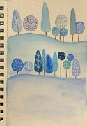 25th Sep 2024 - Whimsical Folk Inspired Trees