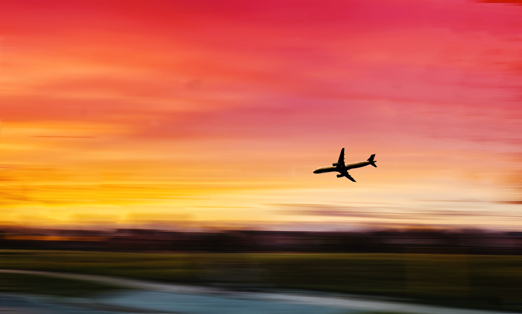 Sunset Flight by pdulis