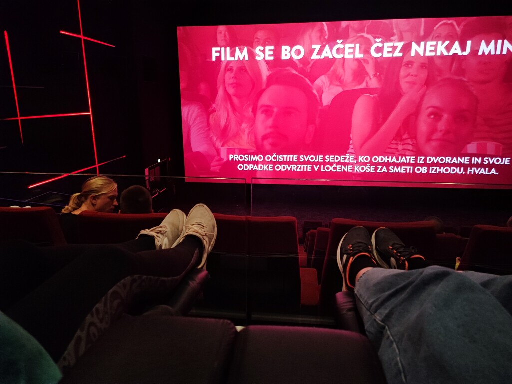 Watching Deadpool again from VIP seats by nami