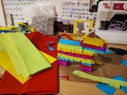 25th Sep 2024 - Creating a piñata out of a cereal box #2