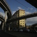 City Under the Web of Overpasses