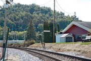 26th Sep 2024 - Rail line that runs along the Mississippi River