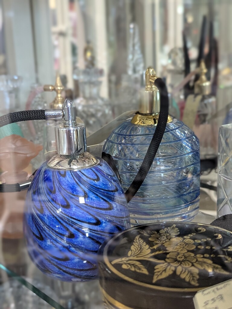 Vintage Perfume Bottles by elf