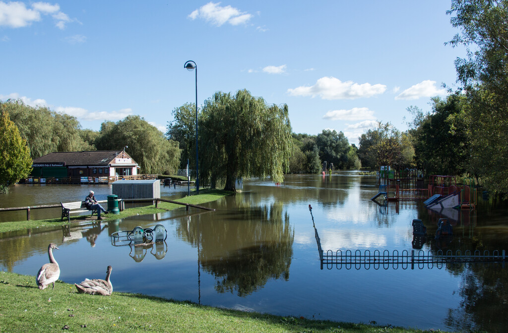 Cafe and park closed by busylady