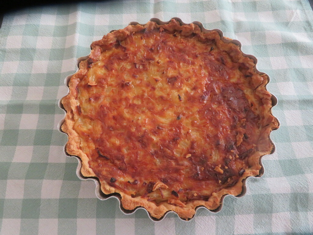 Cheese and Onion Quiche by lellie