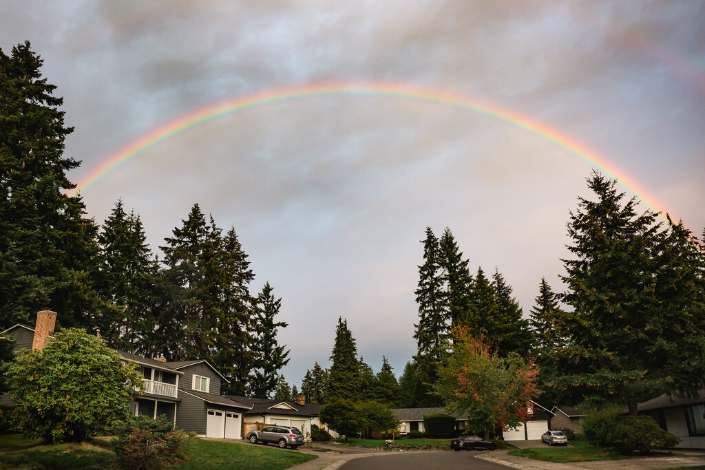 Rainbows Over Home by tina_mac