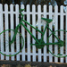 Bike on a fence