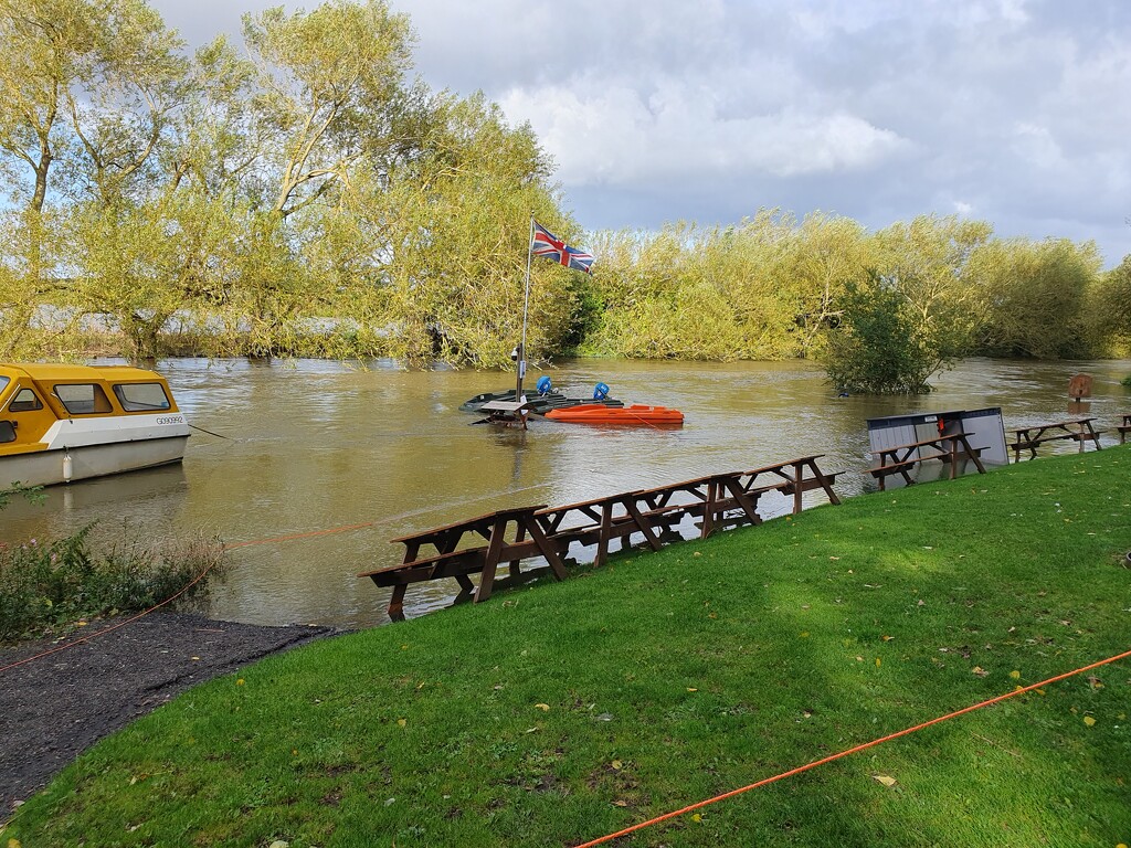 Floods at Danish Camp  by rosiekind