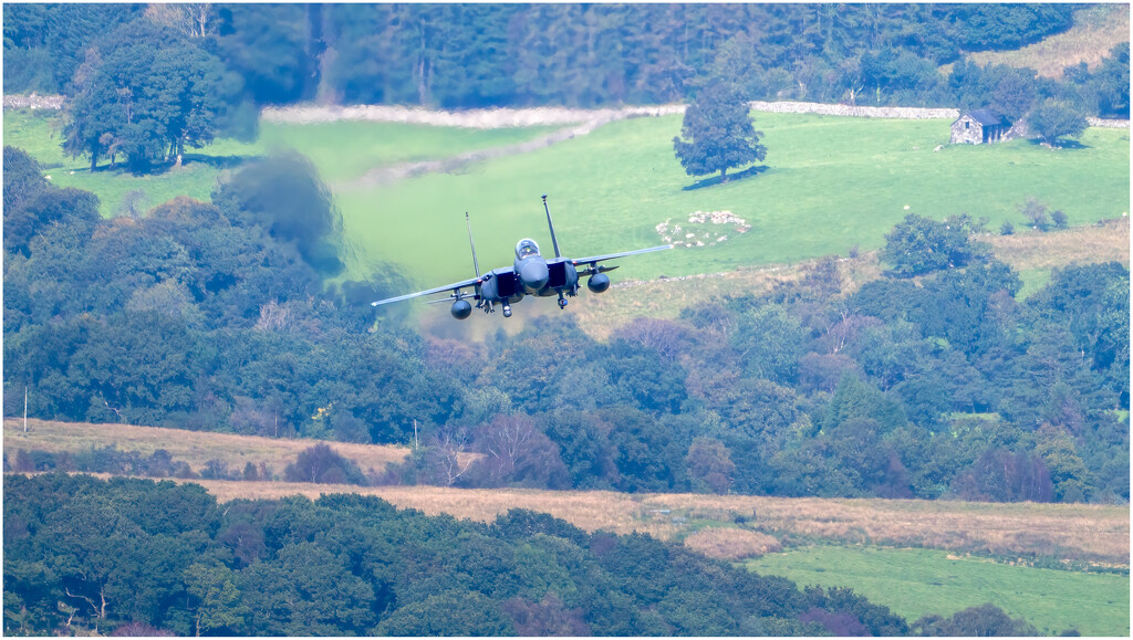 F15 head on by clifford