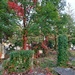 Colourful cemetery