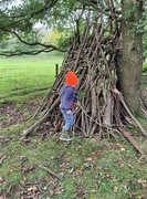 29th Sep 2024 - Adding a bit to his den