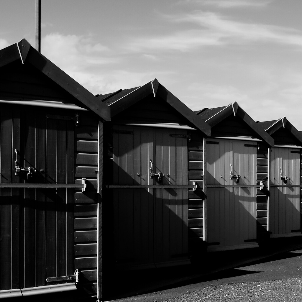 Beach huts by 4rky