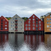 The piers in Trondheim 