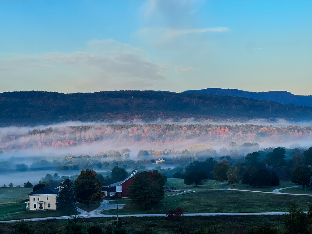 Foggy Morning by corinnec