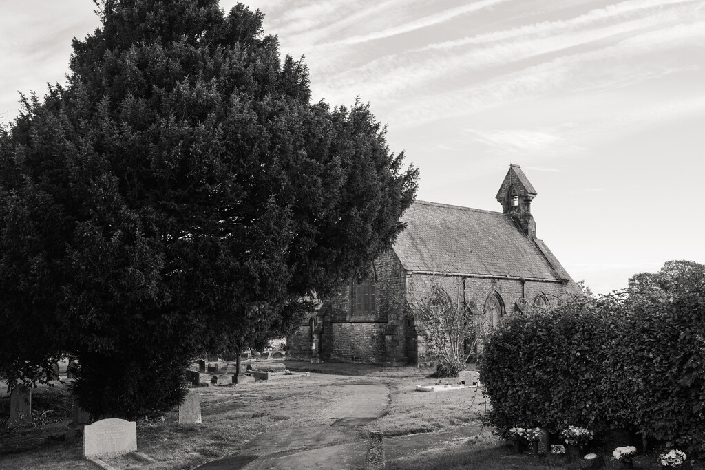 Cemetery chapel by plebster