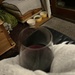 A glass of wine