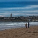 Night is falling…..the  West Sands, St Andrews 