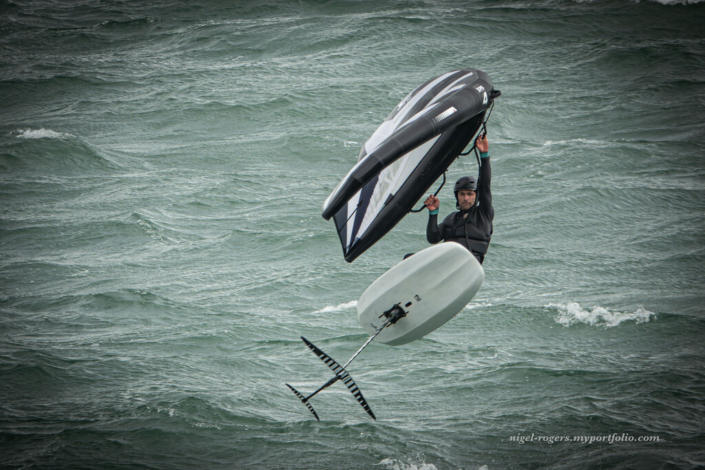 Kite surfing by nigelrogers