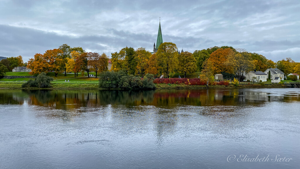 Along the river by elisasaeter