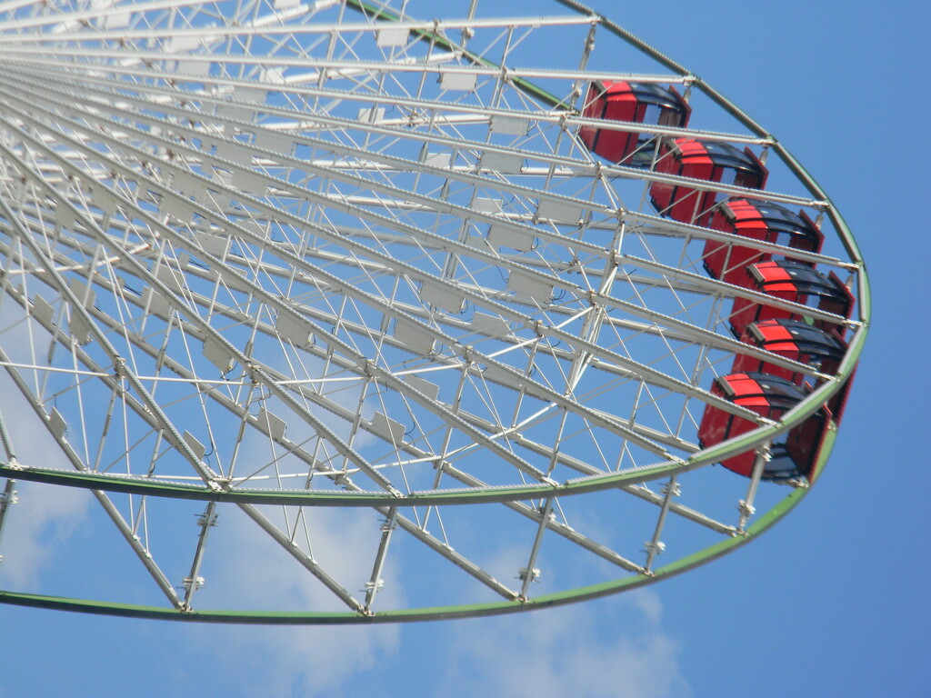 Ferris Wheel Sideways  by sfeldphotos