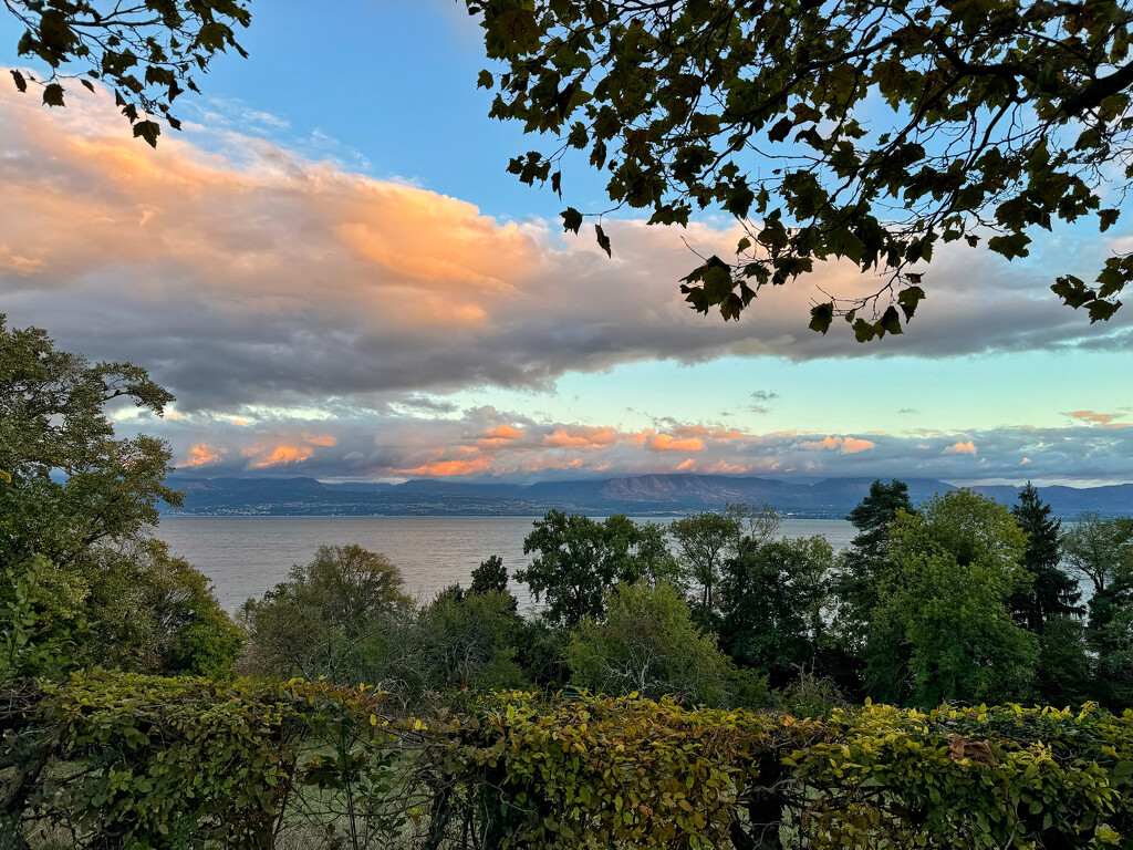 Lake Léman from Buchillon.  by cocobella