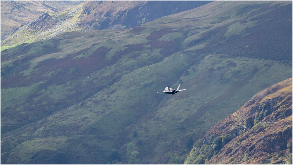 F35 heading to it's next valley by clifford