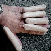 5th Oct 2024 - I knew I had Sausage Fingers!