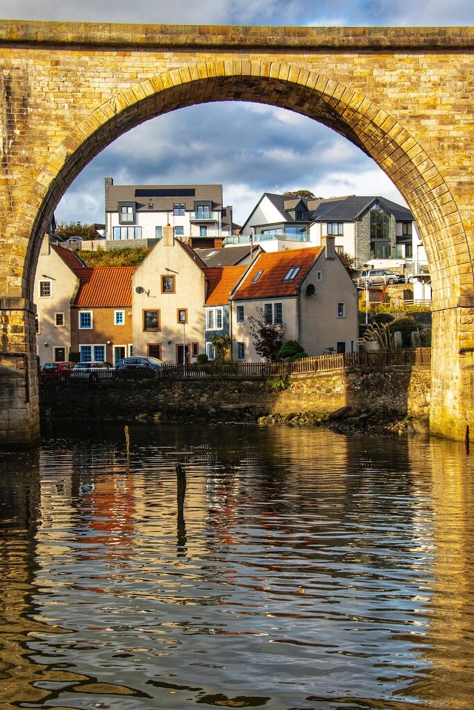 The old railway bridge in Lower Largo, Fife. by billdavidson