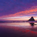 Sunset at Heceta Lighthouse Park 