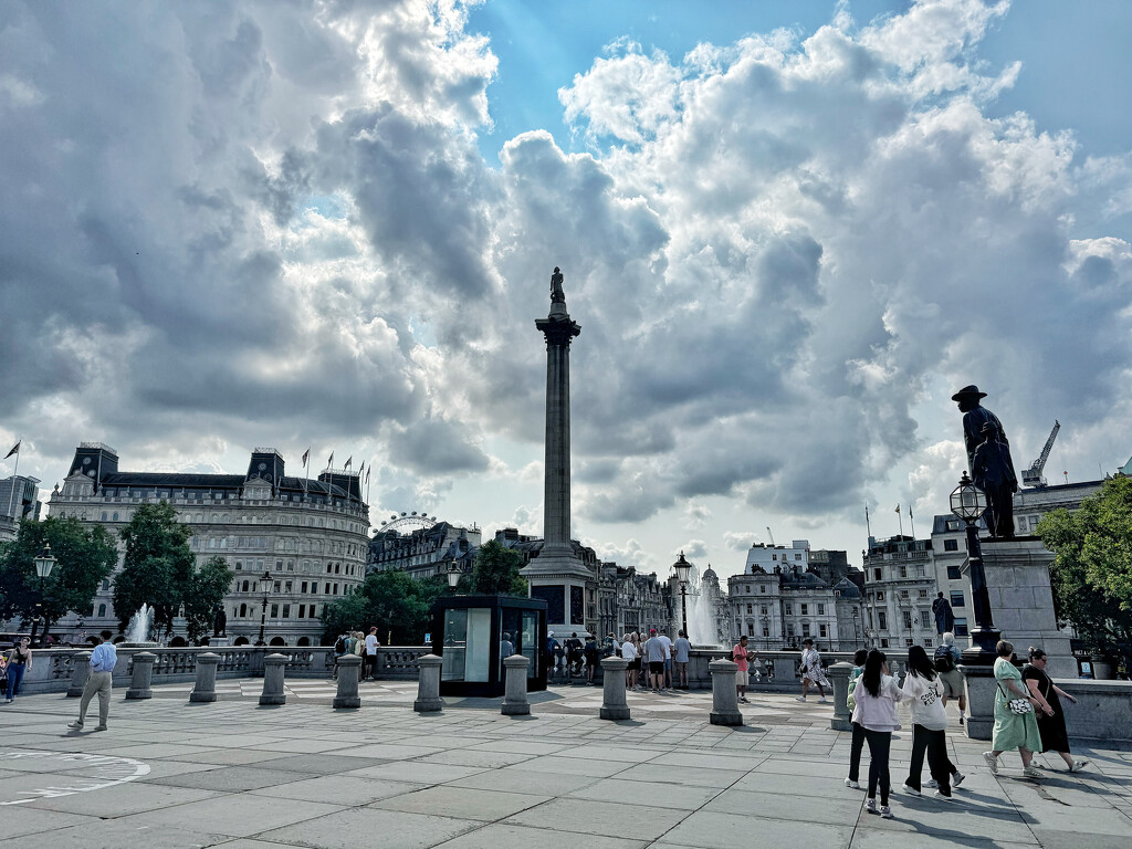 Trafalgar Square.  by cocobella