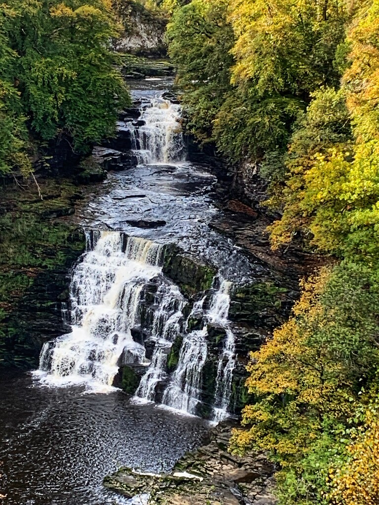 Corra Linn….. on the Clyde at New Lanark by billdavidson