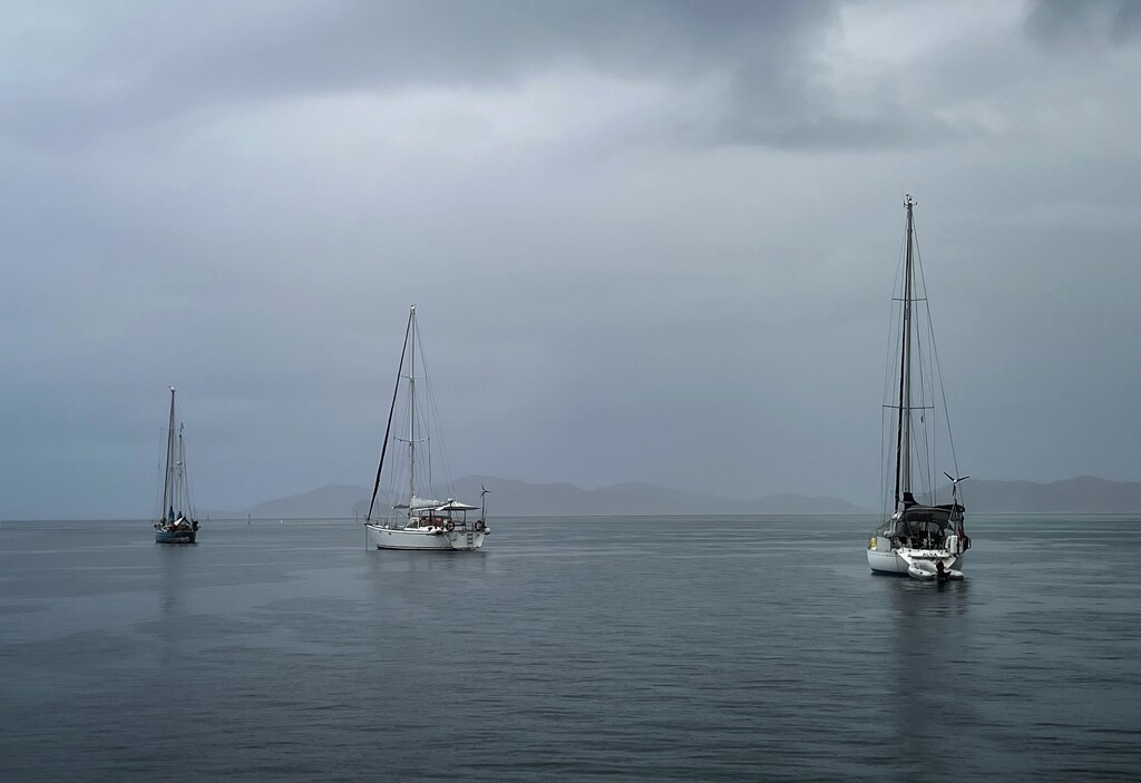 A Rainy Anchorage by carolinesdreams