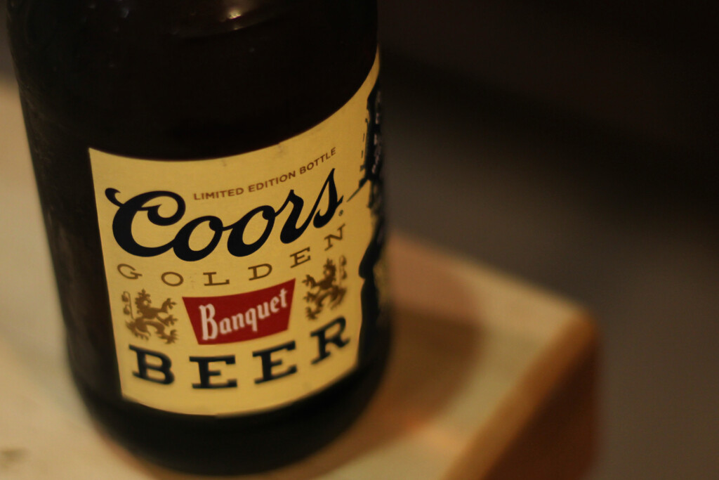 Coors Banquet Stubby by mattyboyg