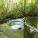 waterflowing on rocks 