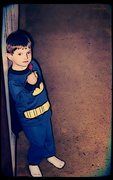 13th Oct 2024 - lil batman with lollipop