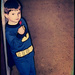 lil batman with lollipop