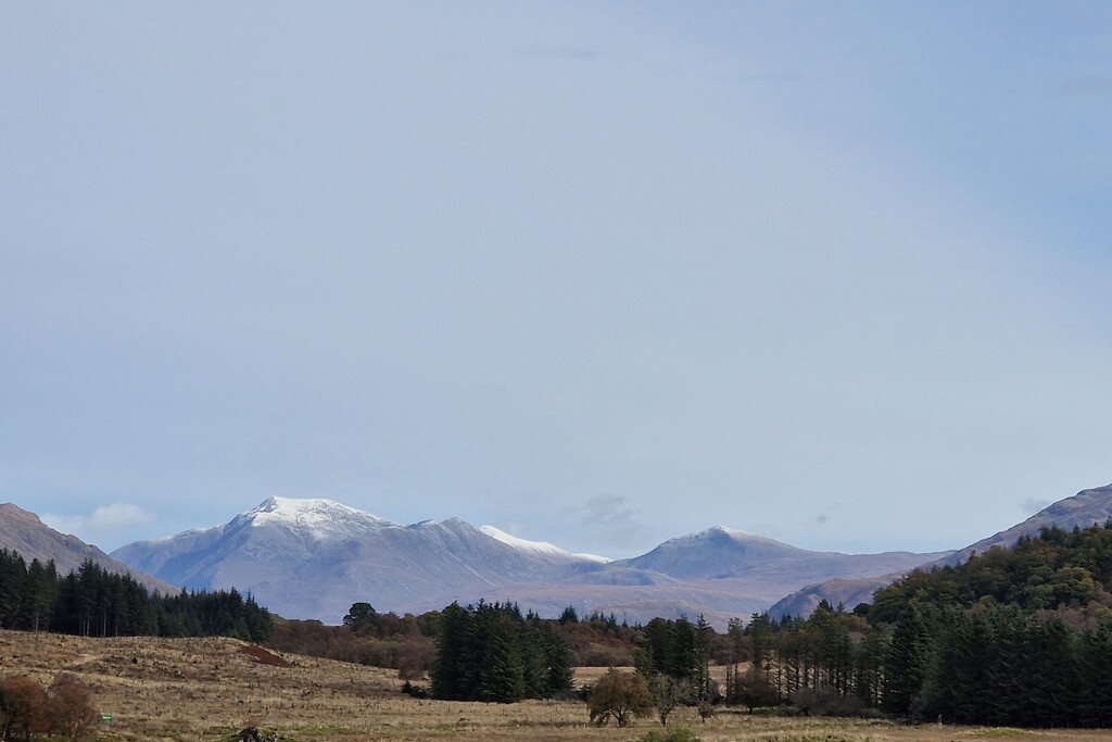 snowy peaks by christophercox