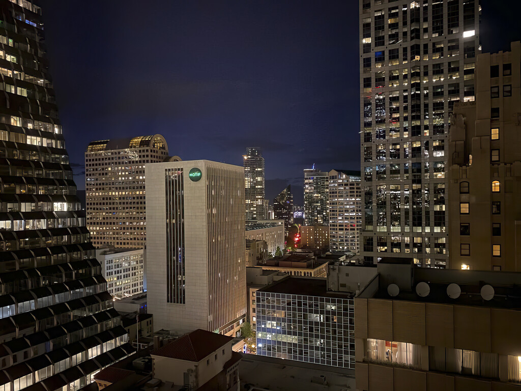 Hotel Window View, Seattle by cdcook48